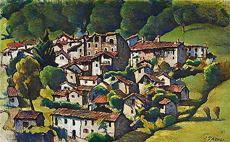 "Curtina" by Luigi Taddei - Auction record, sale price, and art valuation. Compare with similar artists and explore comparable artworks.