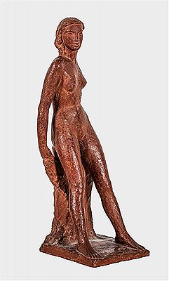 Angelehnter weiblicher Akt by Milo Martin - Auction record, sale price, and art valuation. Compare with similar artists and explore comparable artworks.