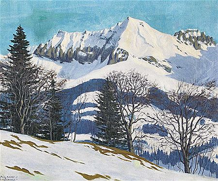 Winter bei Adelboden