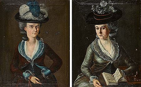 Sample artwork by Franz Feyerabend (1755 - 1800), known for portrait/figure painting - View similar artists and auction records