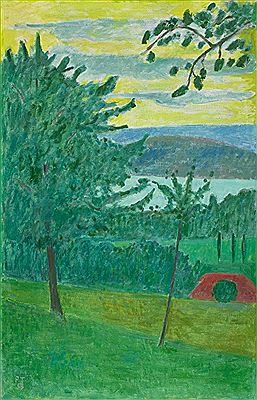 "Landschaft am See"