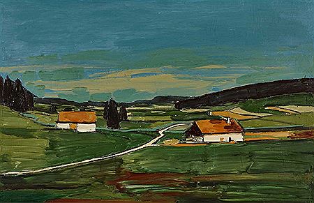 Le chemin sineux by Albert Schnyder - Auction record, sale price, and art valuation. Compare with similar artists and explore comparable artworks.