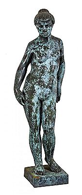 Stehender weiblicher Akt by Hans Borer - Auction record, sale price, and art valuation. Compare with similar artists and explore comparable artworks.
