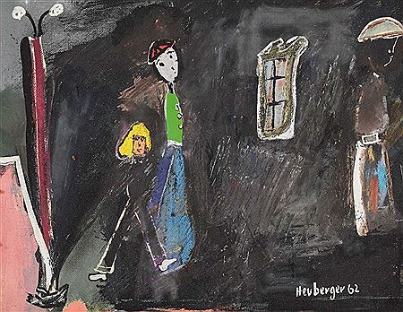 Figurenkomposition by Walter Heuberger - Auction record, sale price, and art valuation. Compare with similar artists and explore comparable artworks.
