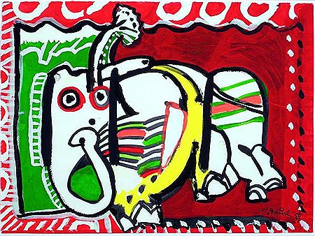 Untitled (Elefant) 1999 by Simon Dittrich - Auction record, sale price, and art valuation. Compare with similar artists and explore comparable artworks.