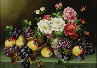 "Stillleben mit Blumen und Früchten"