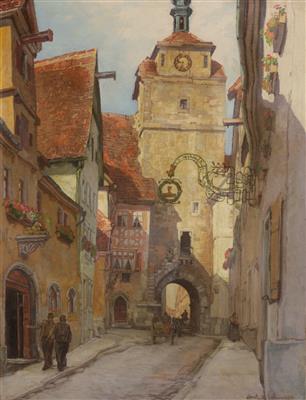 "Rothenburg ob der Tauber" by Anton Konrad Schmidt - Auction record, sale price, and art valuation. Compare with similar artists and explore comparable artworks.