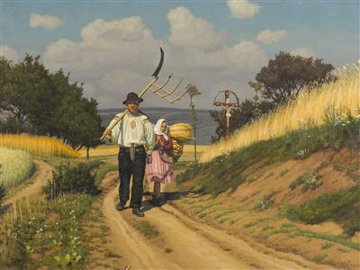 Sample artwork by Jan Maly (1898 - 1954), known for painting - View similar artists and auction records