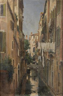 Canal at Ca 'Pesaro in Venice
