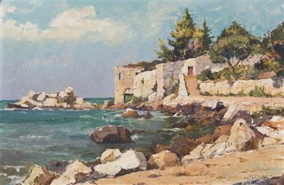 Sea near Dubrovnik by Jiri Herman - Auction record, sale price, and art valuation. Compare with similar artists and explore comparable artworks.