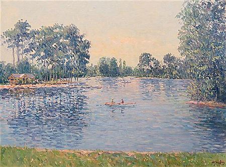 Bois de Boulogne by Niek Van der Plas - Auction record, sale price, and art valuation. Compare with similar artists and explore comparable artworks.