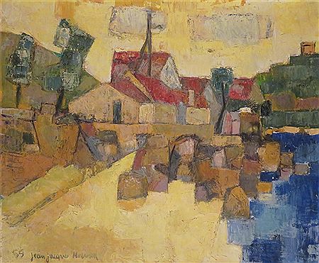Sample artwork by Jean-Jacques Morvan (1928 - 2005), known for painting - View similar artists and auction records