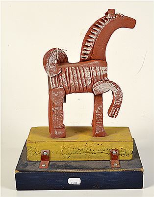 Horse Painted by Nancy Pickard - Auction record, sale price, and art valuation. Compare with similar artists and explore comparable artworks.