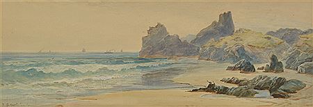 Bishop and Gull Rocks with Asparagus Island, Kynance Cove