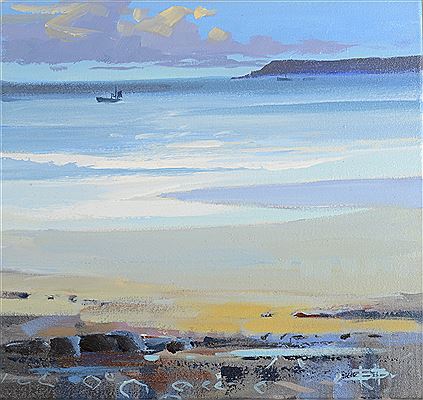 Late Afternoon Penwith from Marazion