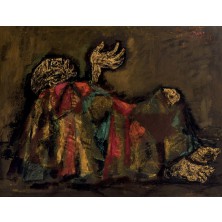 "Mendigo" by Manuel Prego de Oliver - Auction record, sale price, and art valuation. Compare with similar artists and explore comparable artworks.
