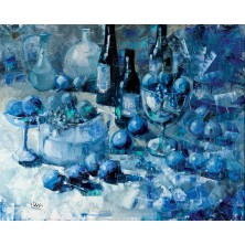 Sample artwork by Joaquin Rubio (Born 1946), known for painting - View similar artists and auction records
