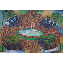 Sample artwork by Juana Pueyo (Born 1926), known for painting - View similar artists and auction records