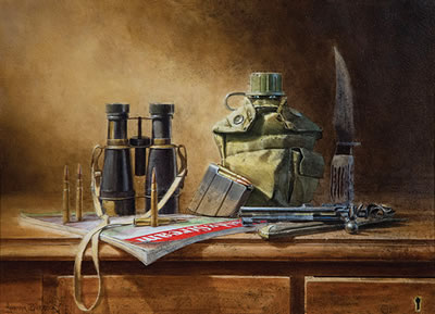 Still Life on the Old Scotch Chest