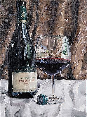 Still Life with Pinot Noir by Stephen Allwood - Auction record, sale price, and art valuation. Compare with similar artists and explore comparable artworks.
