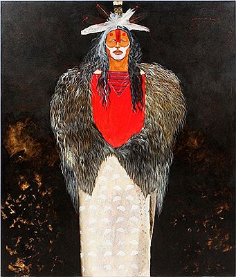 WHITE BUFFALO by C J Wells - Auction record, sale price, and art valuation. Compare with similar artists and explore comparable artworks.