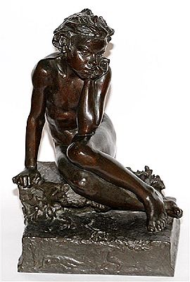 Sample artwork by Antonio Teixeira Lopes (1866 - 1942), known for sculpture - View similar artists and auction records