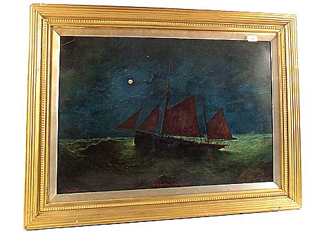 Sample artwork by George Vempley Burwood (1844 - 1917), known for painting - View similar artists and auction records