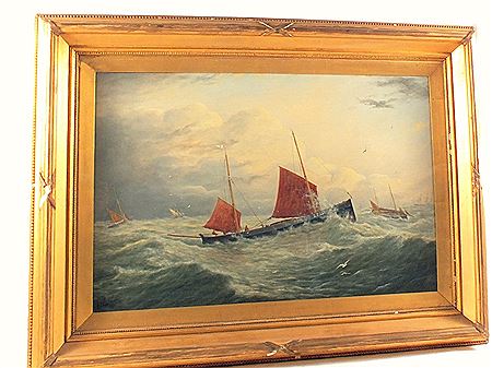 LT137 fishing in rough seas
