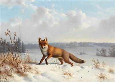 The Fox by Wilhelm Reinhardt - Auction record, sale price, and art valuation. Compare with similar artists and explore comparable artworks.