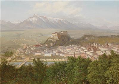 Sample artwork by Alois Tott (1870 - 1939), known for landscape painting - View similar artists and auction records
