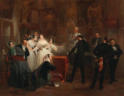 The rejected Bride by Eduard Swoboda - Auction record, sale price, and art valuation. Compare with similar artists and explore comparable artworks.