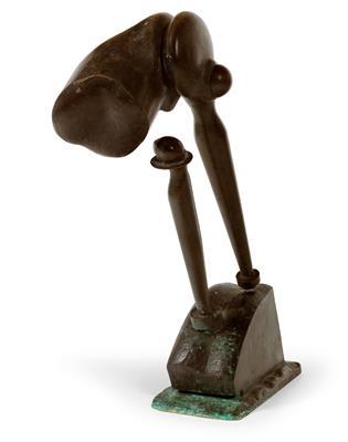 “Figur 96K”, 1966 by Rudolf Hoflehner - Auction record, sale price, and art valuation. Compare with similar artists and explore comparable artworks.