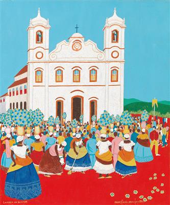 Sample artwork by Manezinho Araujo (20th Century), known for painting - View similar artists and auction records