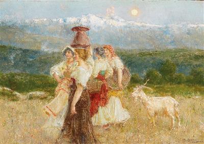 Returning Home from the Fields