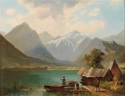 "On Lake Achensee, Tyrol" by Alfred von Schonberger - Auction record, sale price, and art valuation. Compare with similar artists and explore comparable artworks.