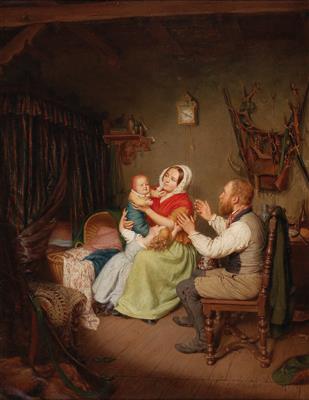 Idyllic Family Scene