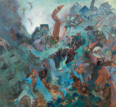 “Der jüngste Tag”, 1927 by Oskar Laske - Auction record, sale price, and art valuation. Compare with similar artists and explore comparable artworks.