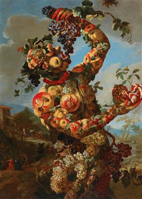 An anthropomorphic allegory of Autumn