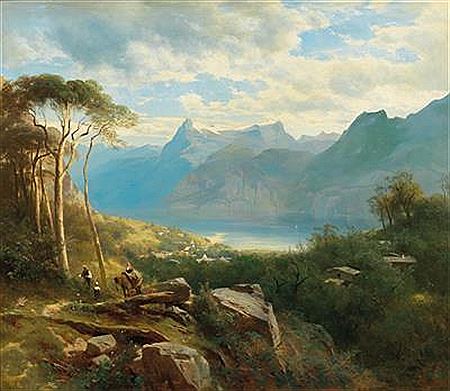 Sample artwork by Leopold Heinrich Voscher (1830 - 1877), known for painting - View similar artists and auction records