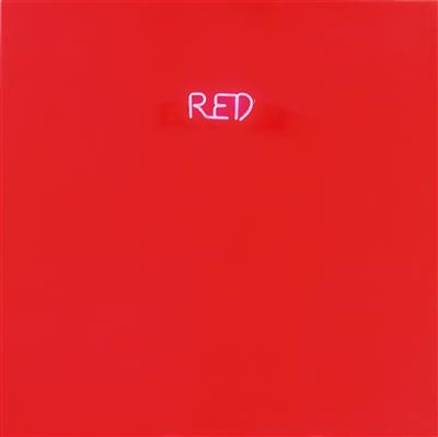 Rosso, 1970 by Maurizio Nannucci - Auction record, sale price, and art valuation. Compare with similar artists and explore comparable artworks.