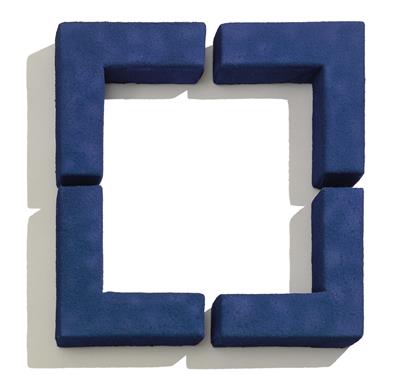 Pittura GR (Rottura del quadrato), 1977