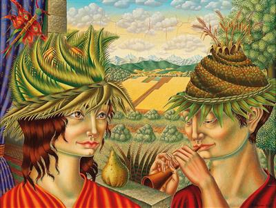 “Kornfeld” (couple in a landscape)