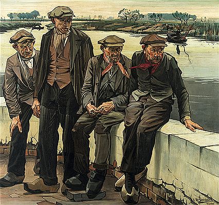 Quatre hommes sur le quai (1933)
