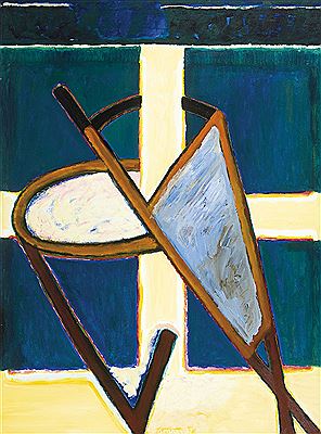 Sample artwork by Agnes Maes (1942 - 2016), known for painting - View similar artists and auction records