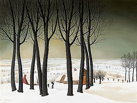 Paysage hivernal