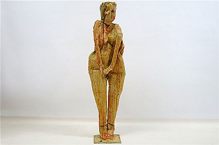 Bedeesde dame by Rik Vermeersch - Auction record, sale price, and art valuation. Compare with similar artists and explore comparable artworks.
