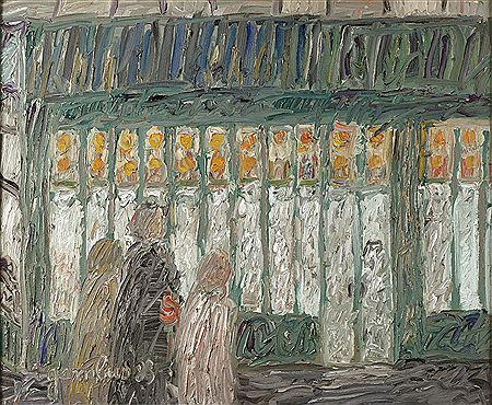 Sample artwork by Simone Gambus (1928 - 2015), known for painting - View similar artists and auction records