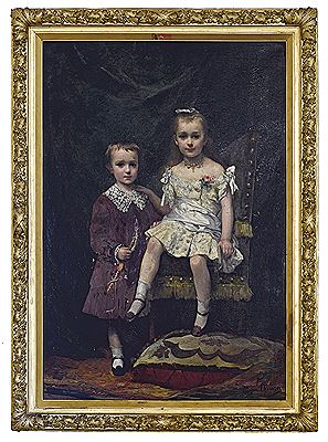 Portrait des enfants du vicomte de Bonvouloir