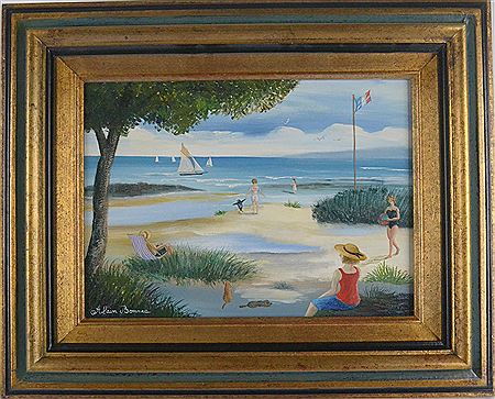 Sample artwork by Alain Bonnec (Born 1952), known for painting - View similar artists and auction records