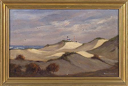 Highland Light, Truro by Vernon Herbert Coleman - Auction record, sale price, and art valuation. Compare with similar artists and explore comparable artworks.
